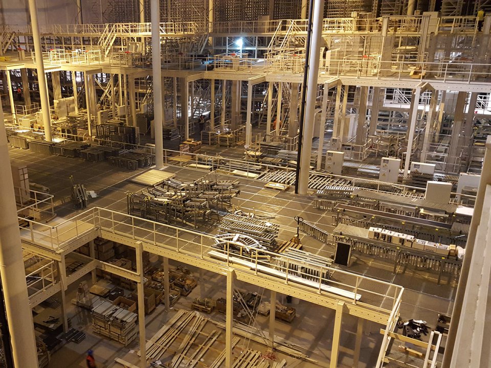 Montaggio struttura Vestby (NO)